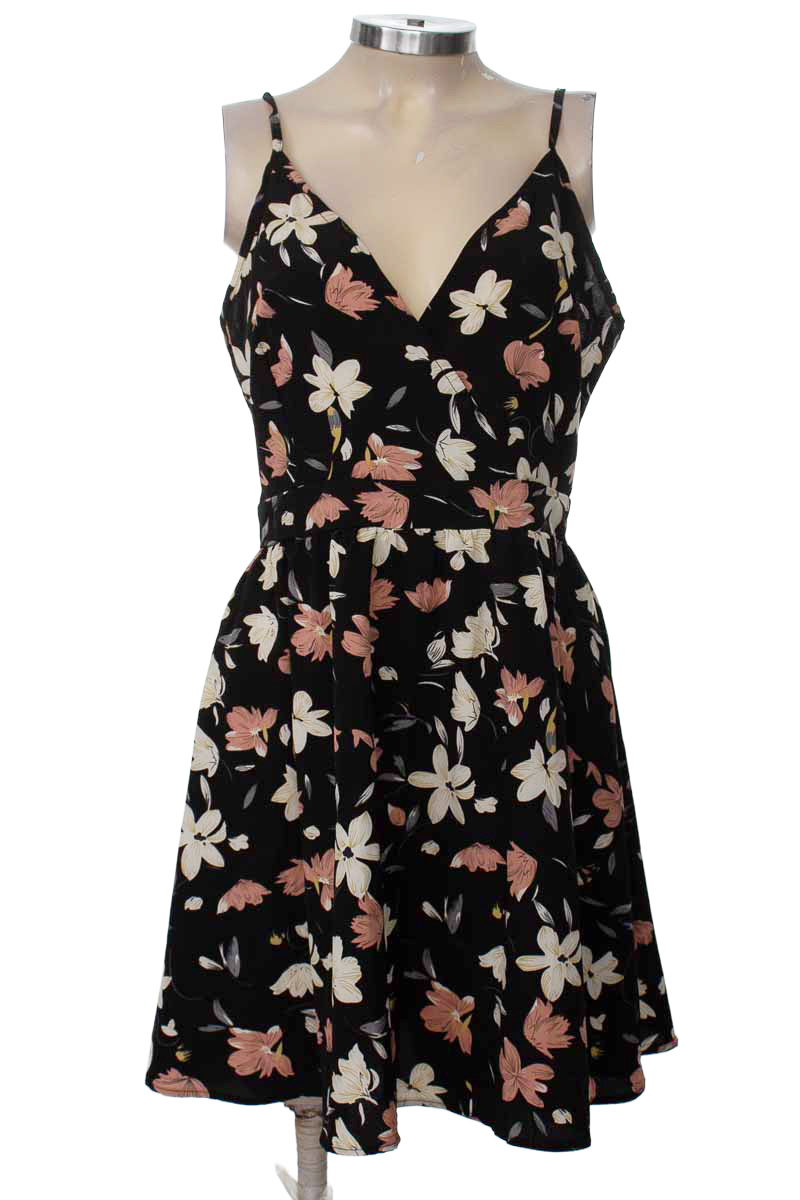 Vestido / Enterizo color Negro - Celeste