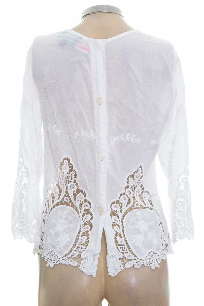 Blusa color Blanco - Cynthia Rowley
