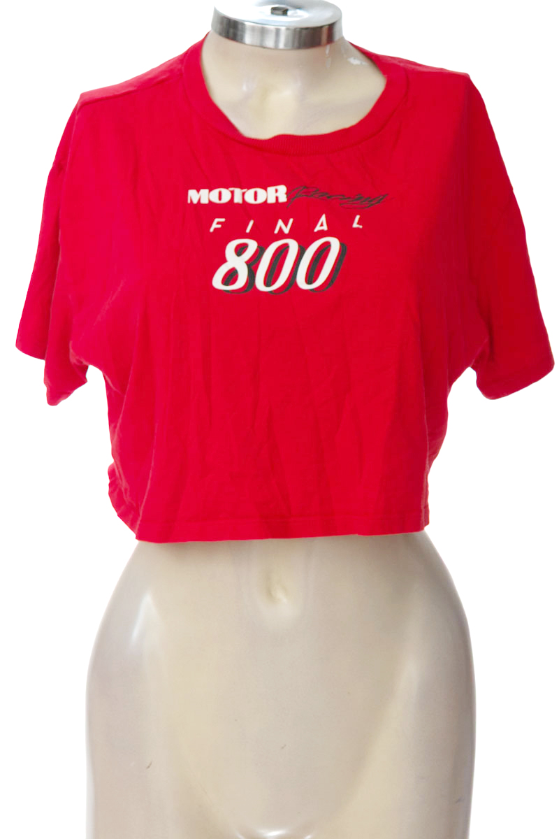 Top / Camiseta color Rojo - Divided by H&M