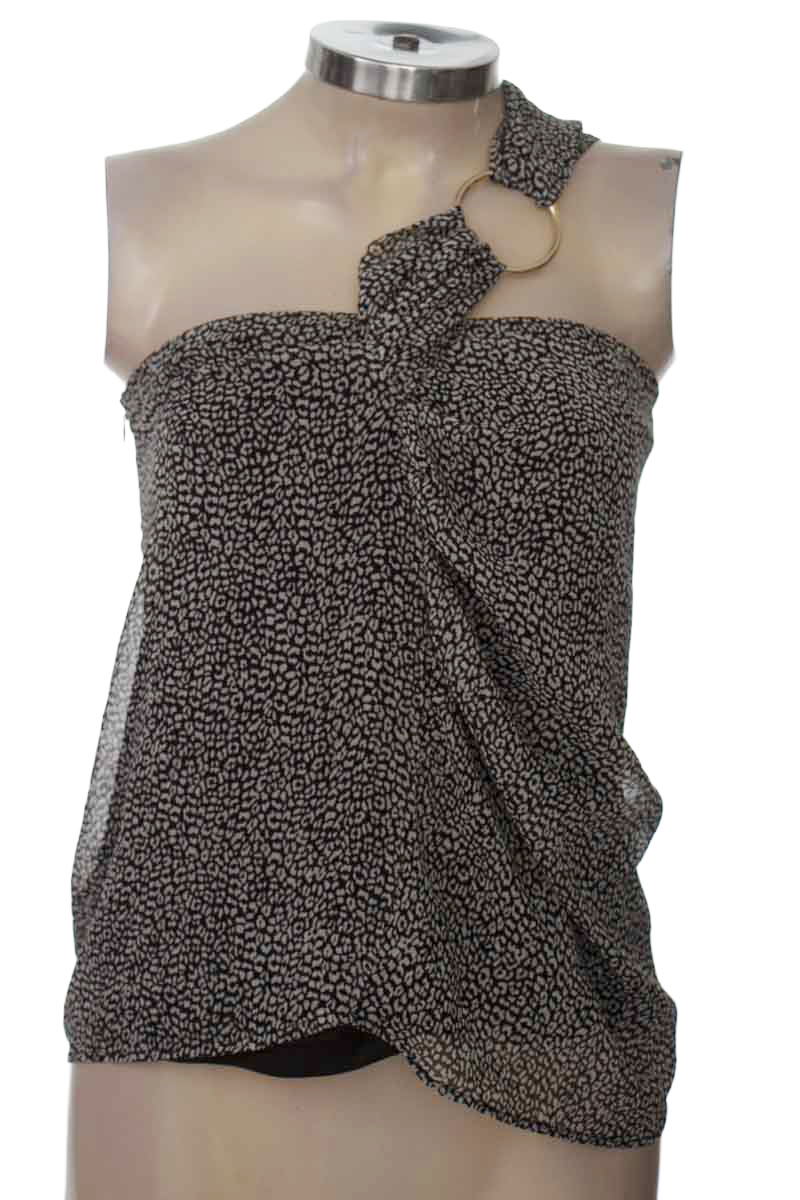 Top / Camiseta color Negro - Zara