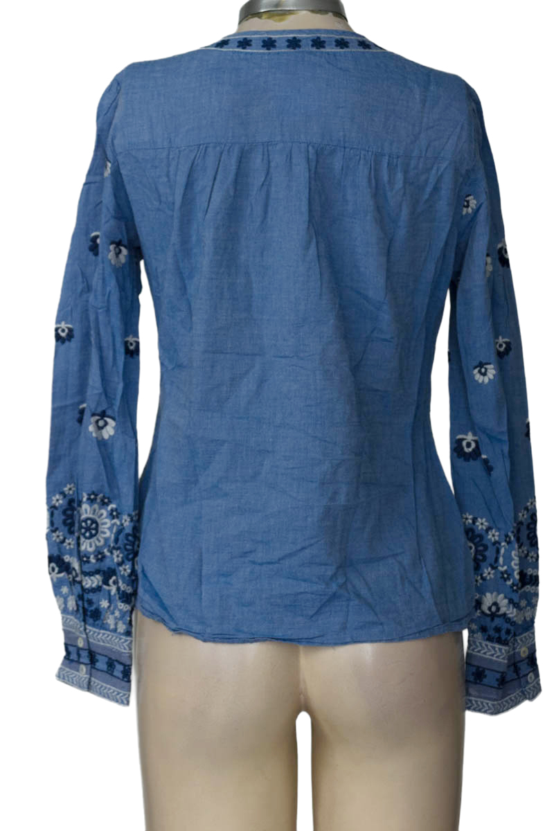 Blusa color Azul - Zara