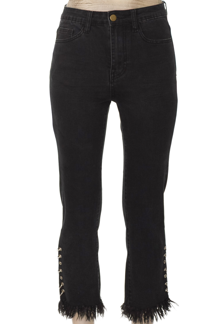 Pantalones color Negro - Forever 21