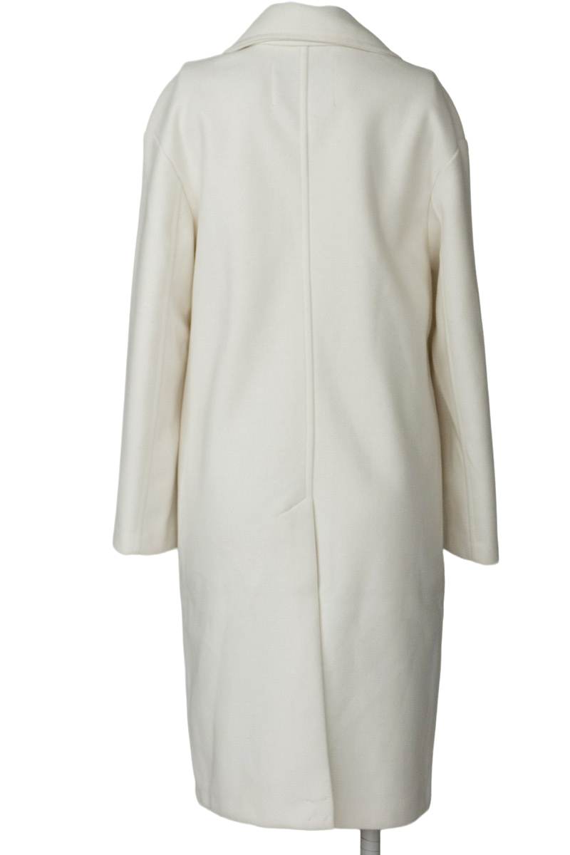 Chaqueta / Abrigo color Blanco - Bershka