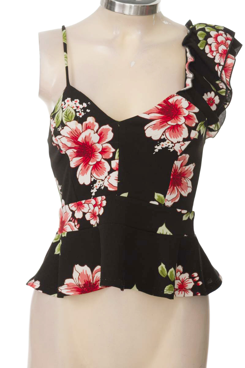 Top / Camiseta color Negro - Petalo