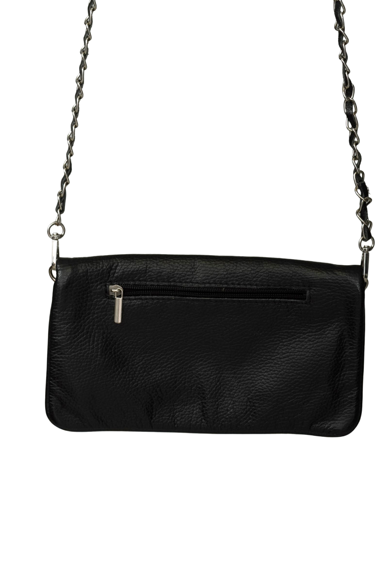 Cartera / Bolso / Monedero color Negro - Genuine Leather