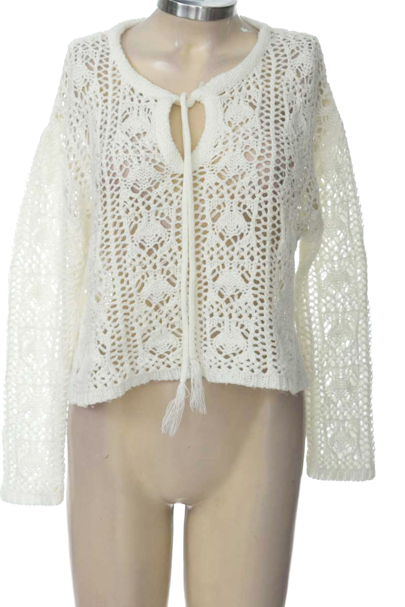 Sweater color Blanco - NAF NAF