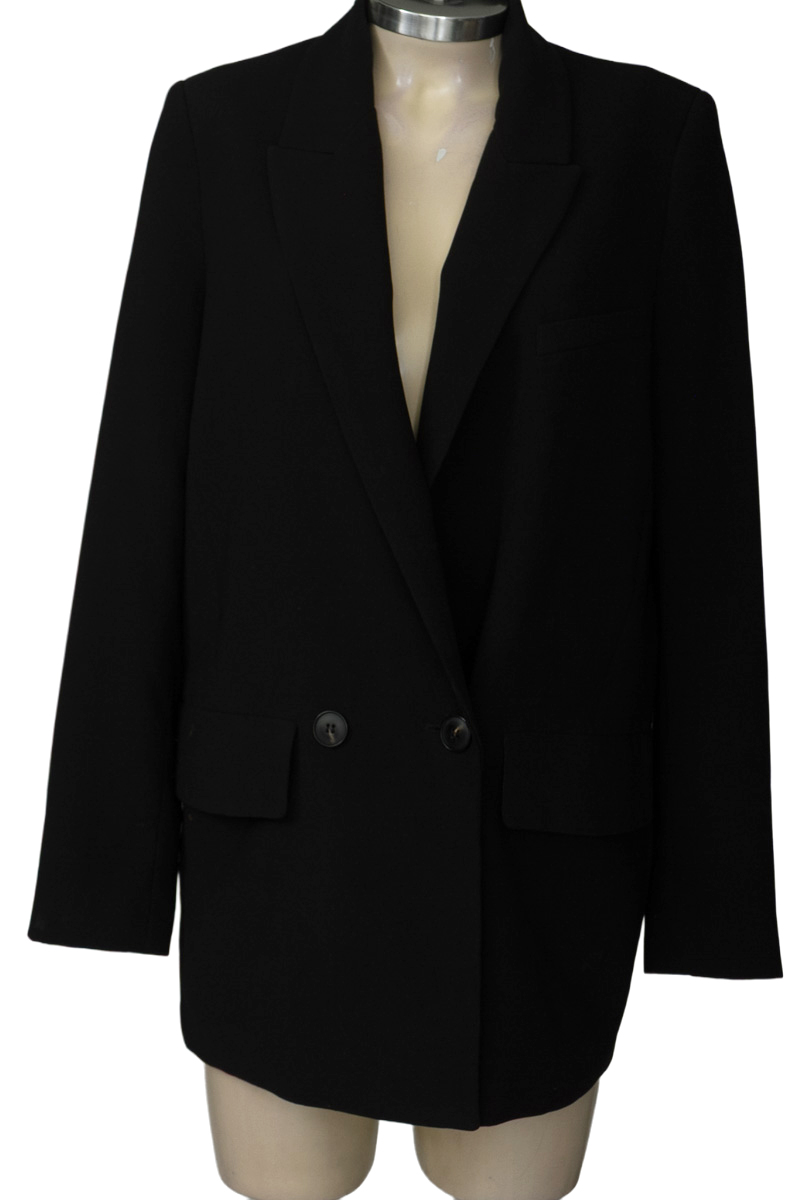 Chaqueta / Abrigo color Negro - Zara