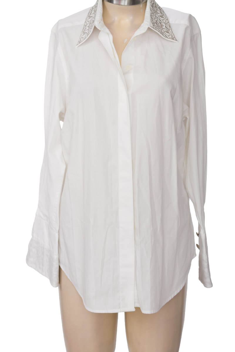 Blusa color Blanco - BRANNAN