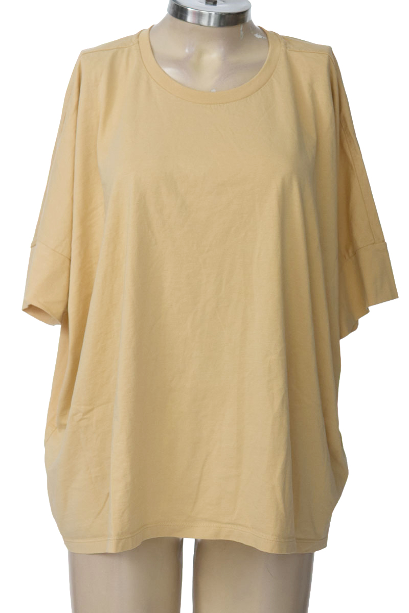 Top / Camiseta color Beige - UNIQLO