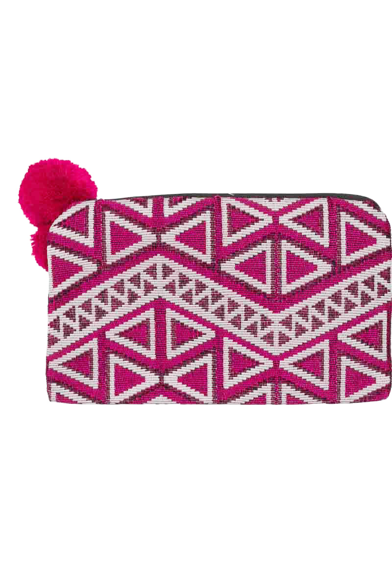 Cartera / Bolso / Monedero color Fucsia - Hilada