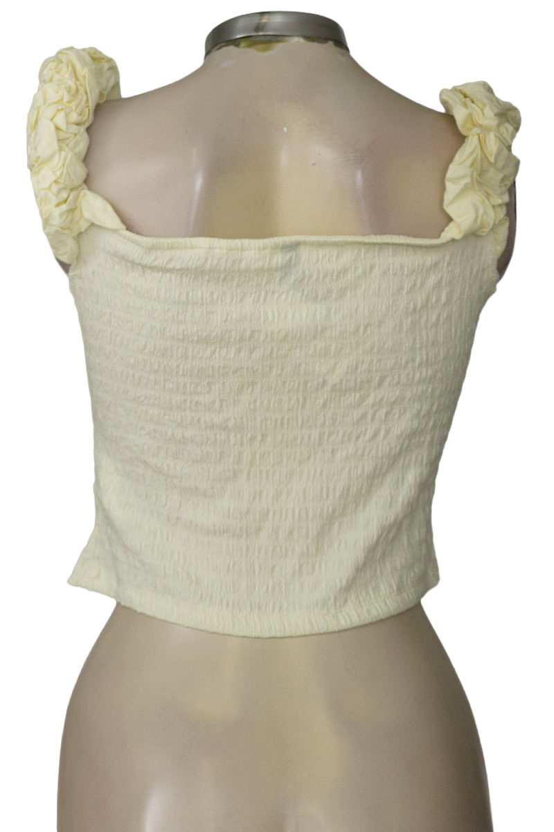 Top / Camiseta color Amarillo - Divided by H&M