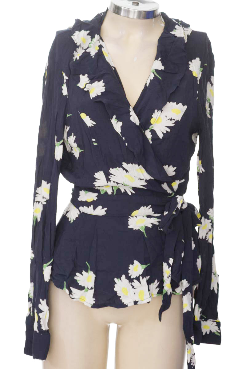 Blusa color Azul - Ganni