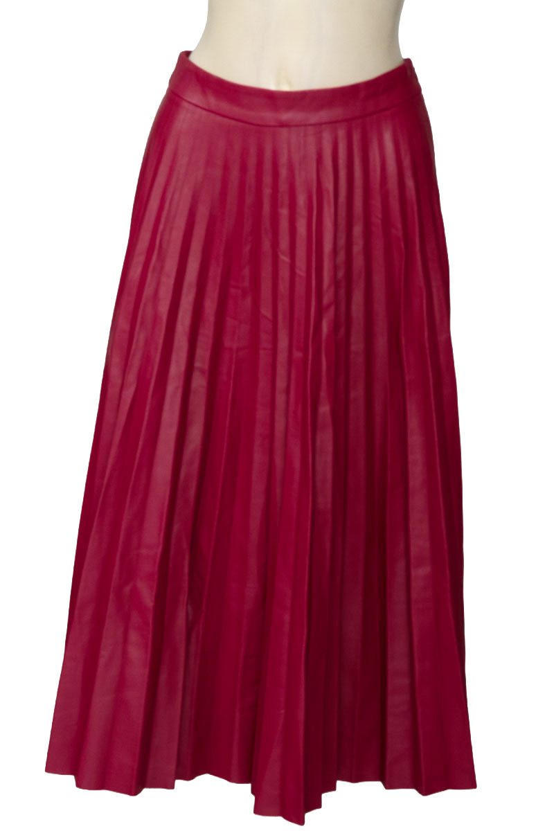 Falda color Vinotinto - Stradivarius