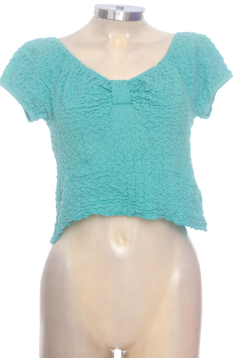 Top / Camiseta color Aguamarina - Surti Colombia