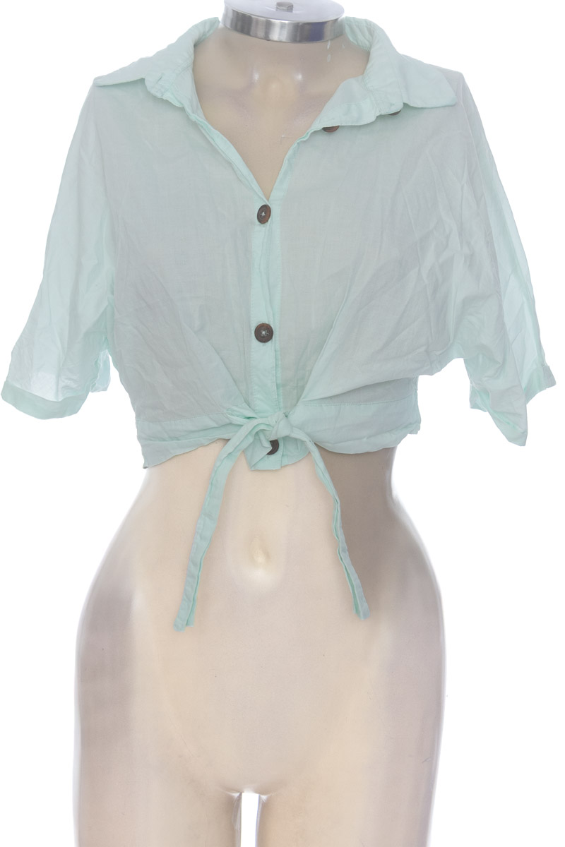Blusa color Aguamarina - Loguin