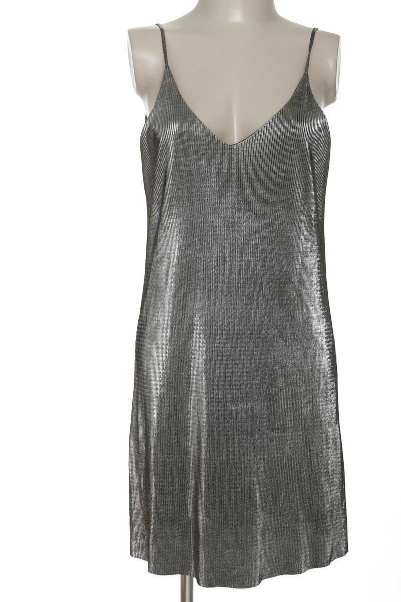 Vestido / Enterizo color Plateado - MATTELSA