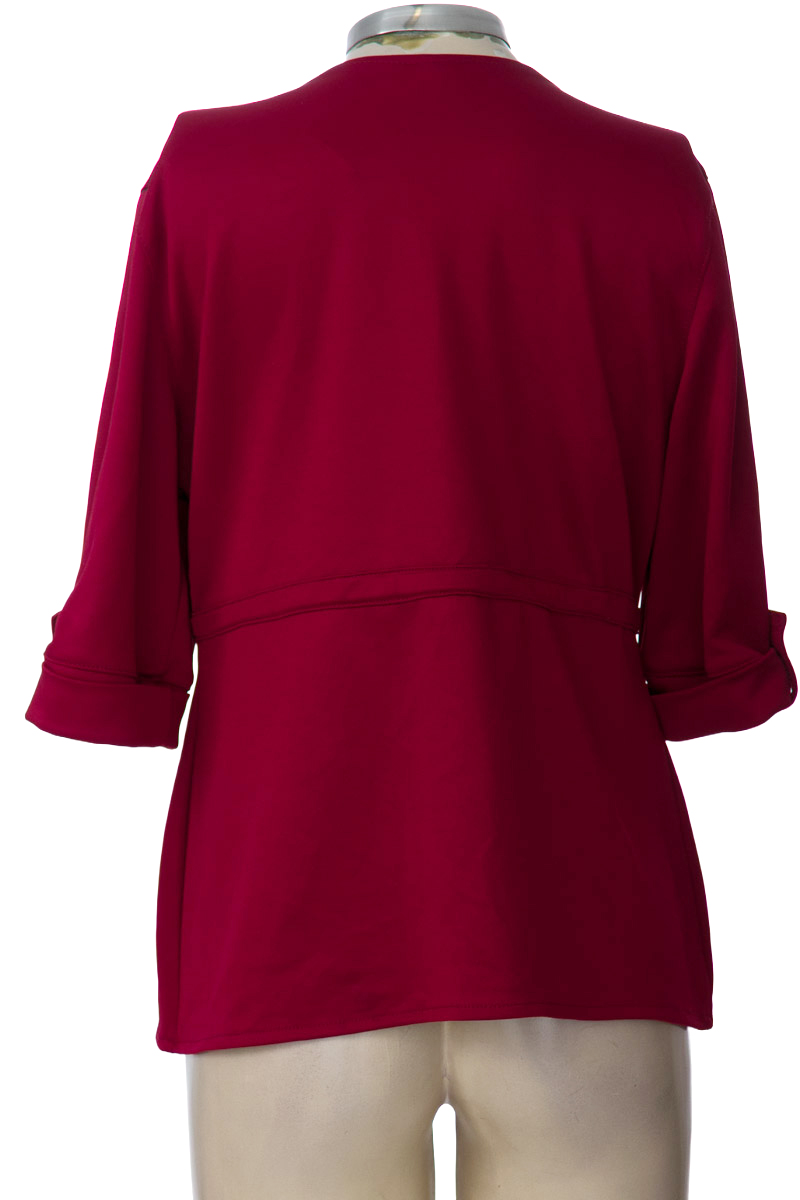 Blusa color Vinotinto - Tejiestilo
