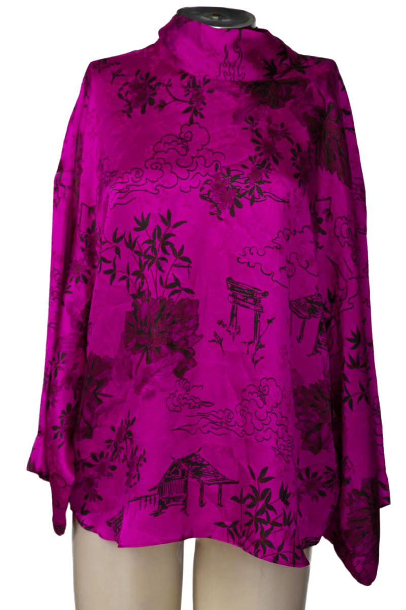 Blusa color Morado - Zara