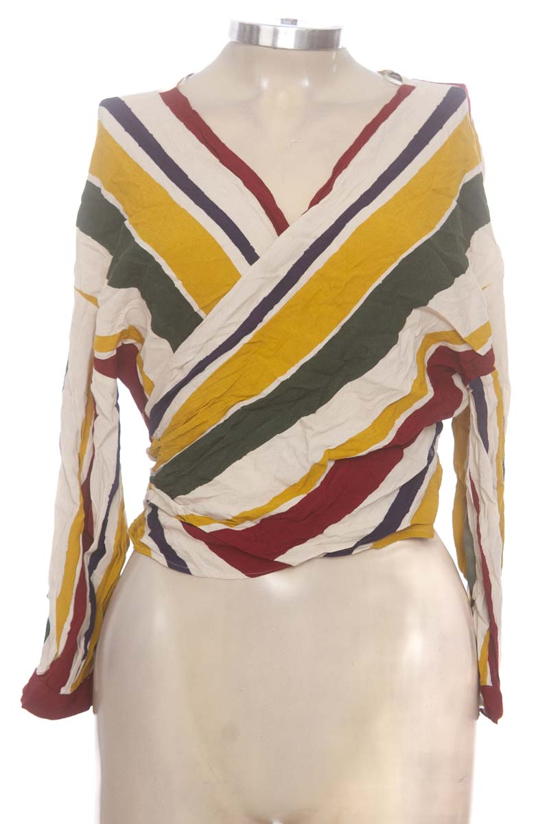 Blusa color Estampado - Zara