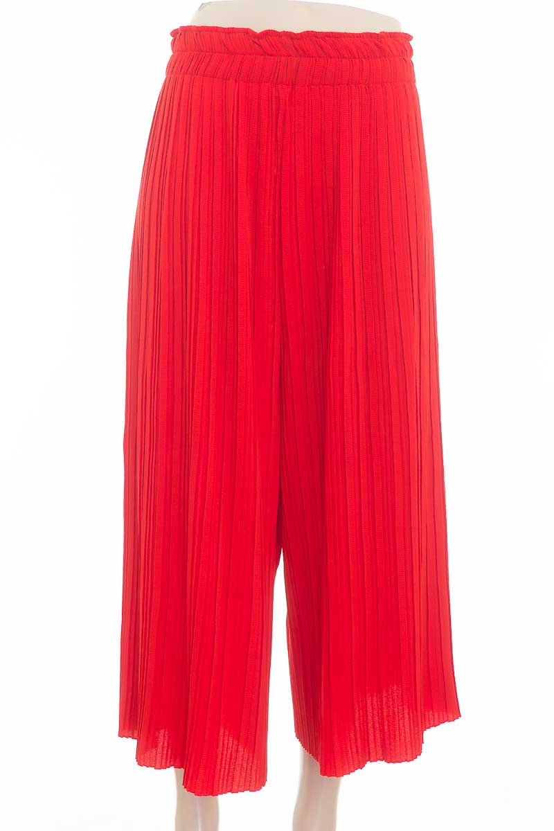 Mujer Pantalón satinado plumas Naranja | Pantalones Bershka \u003c Esperando a  Christine