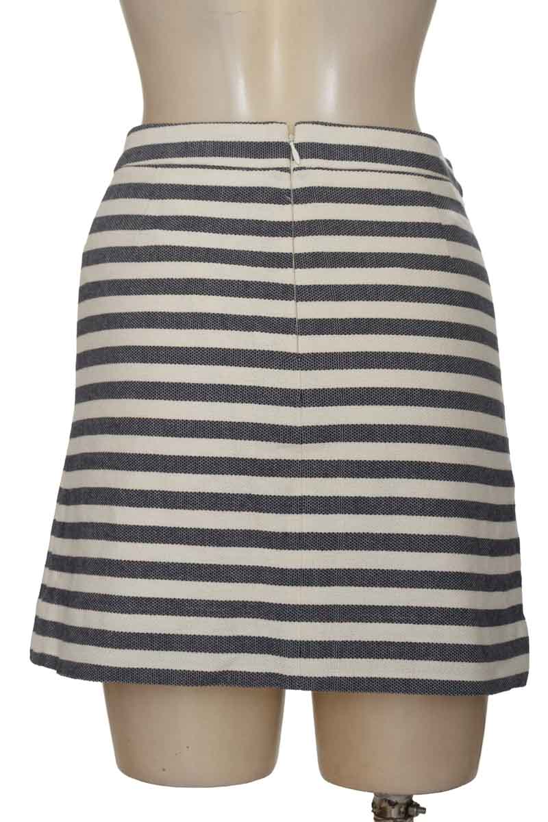 Falda color Azul - J.CREW