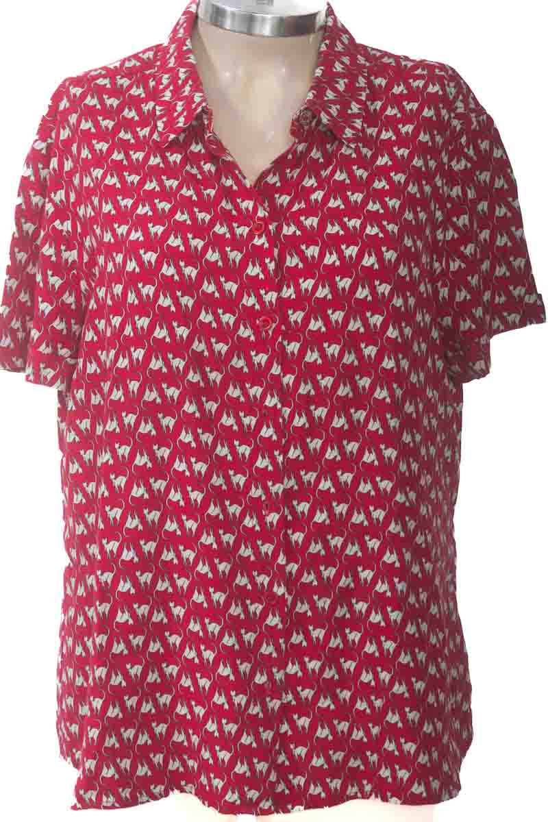 Blusa color Rojo - Esprit