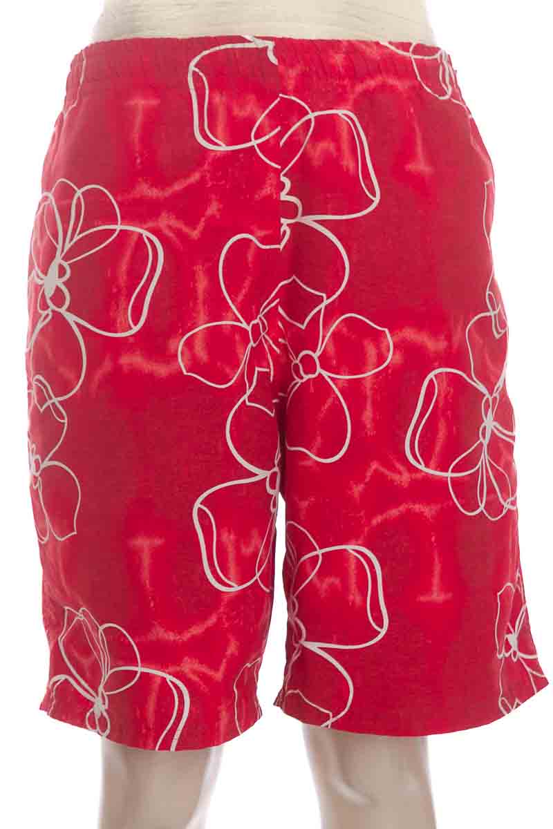 Bermuda - Pantaloneta color Rojo - Closeando