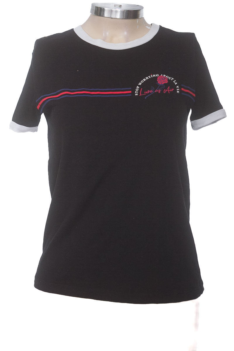 Top / Camiseta color Negro - Pull & Bear