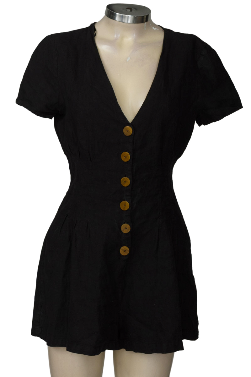 Vestido / Enterizo color Negro - Zara