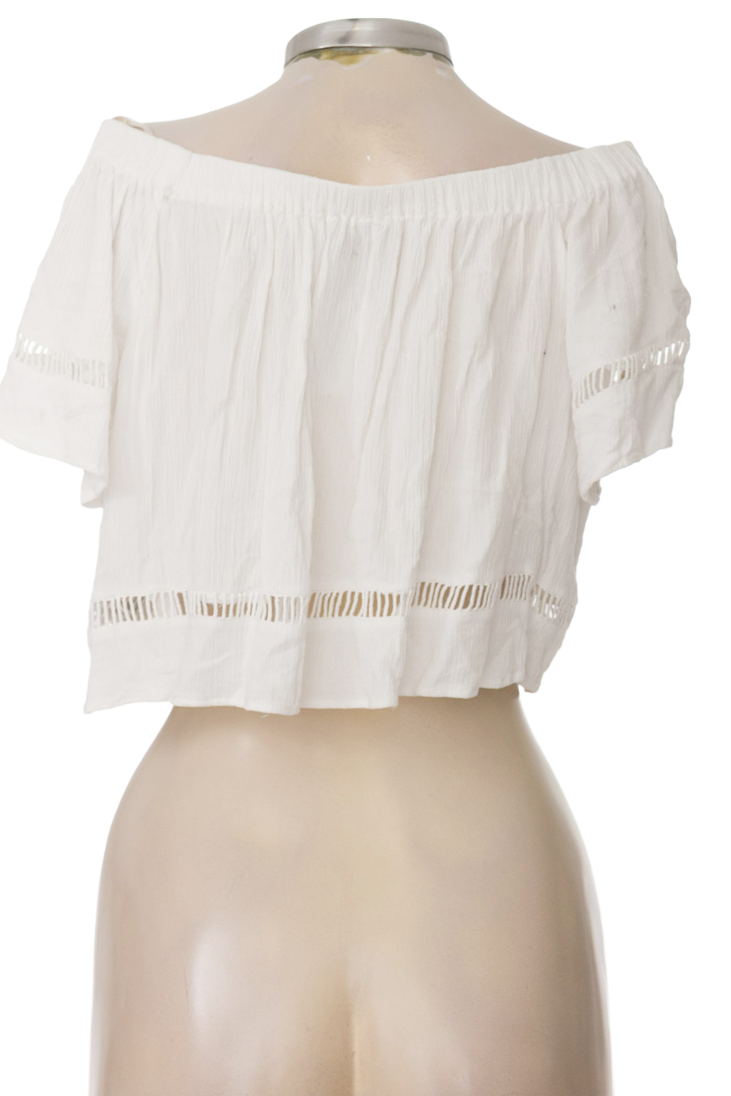 Blusa color Blanco - Forever 21