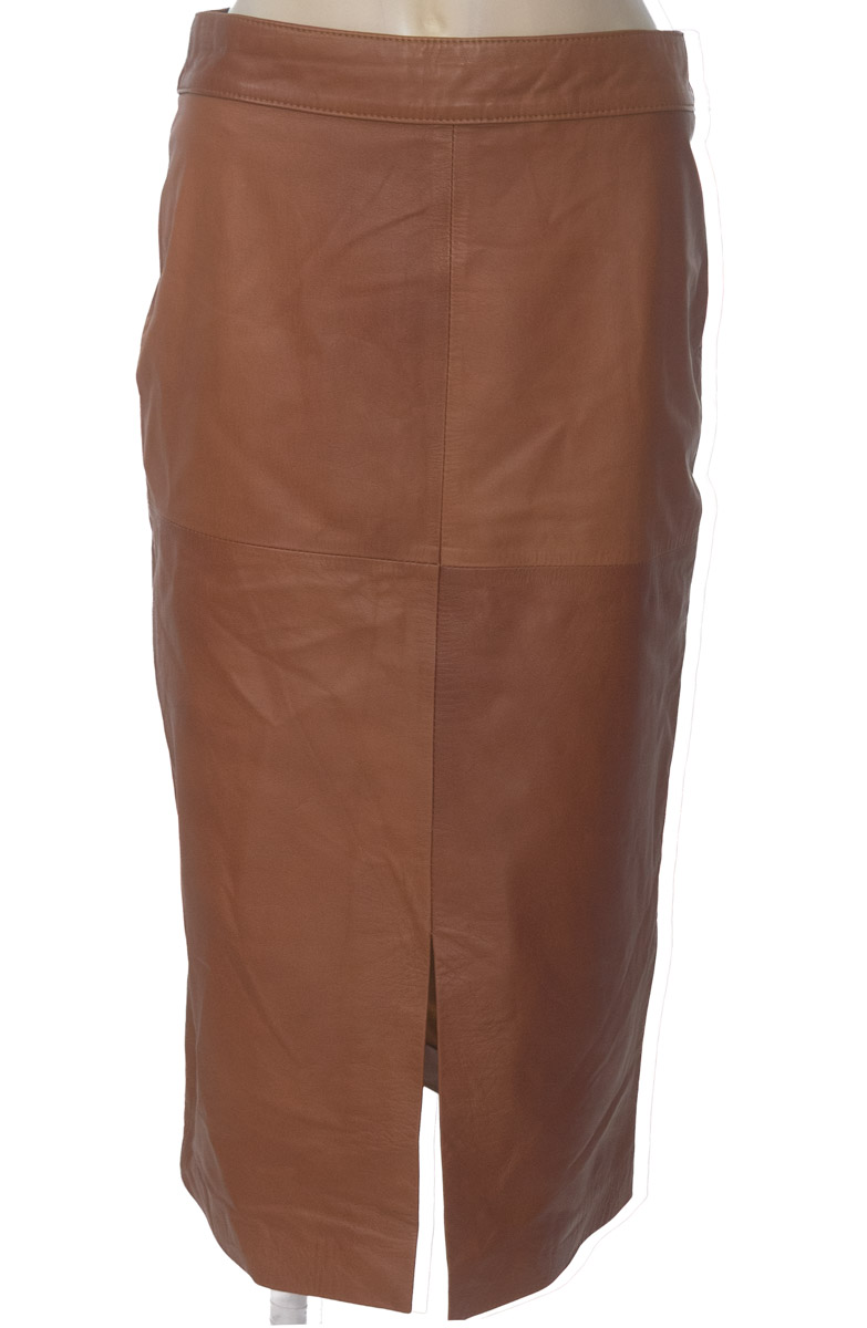 Falda color Café - Kasual Moda En Cuero