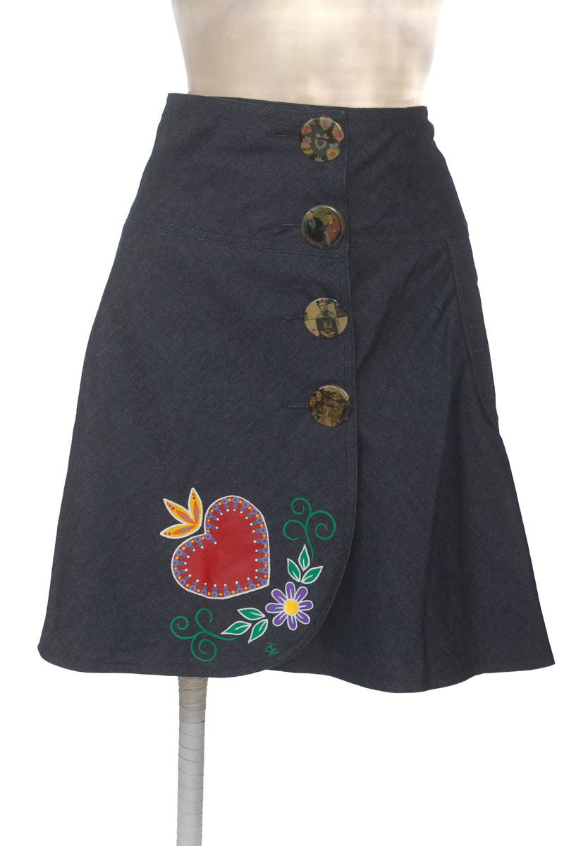 Falda color Azul - Mandala