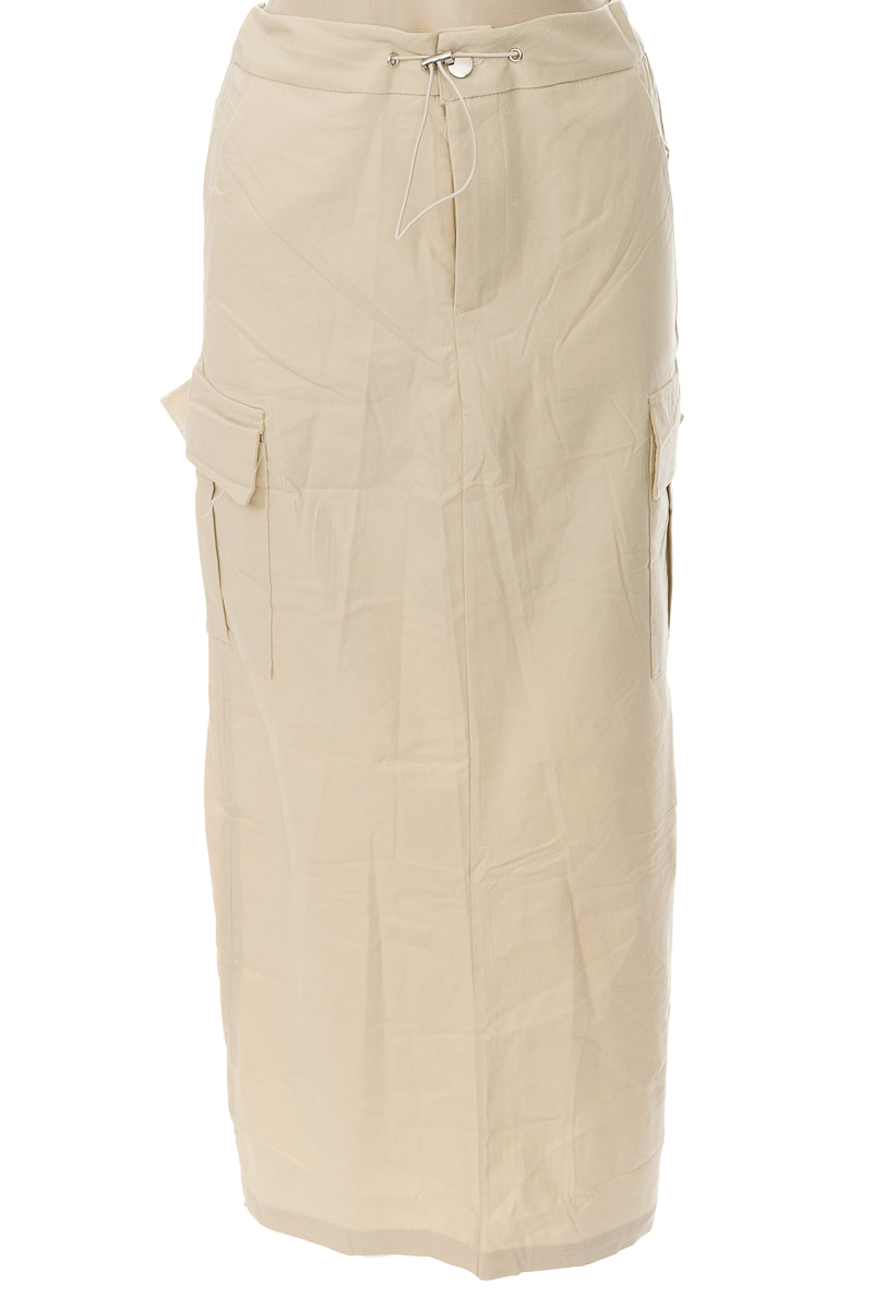 Falda color Beige - Fashion Paris