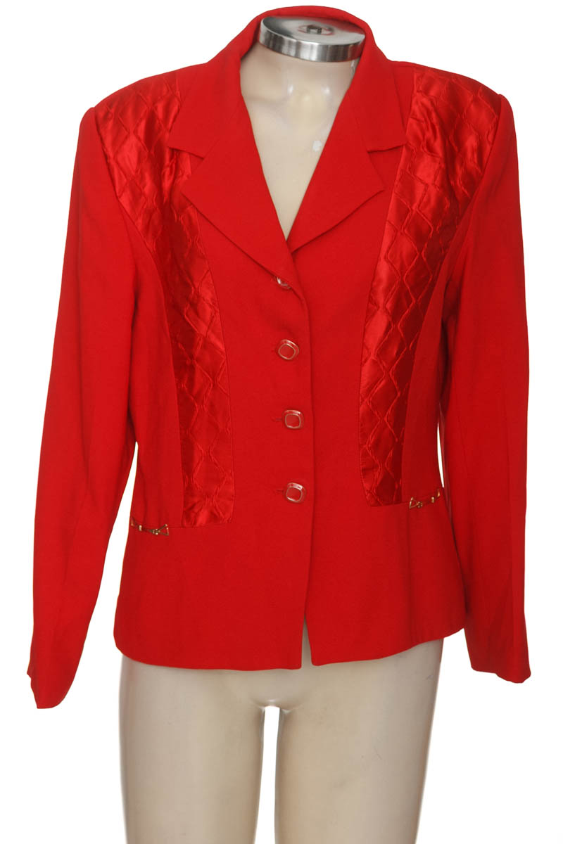 Chaqueta / Abrigo color Rojo - Anna Kevin New York