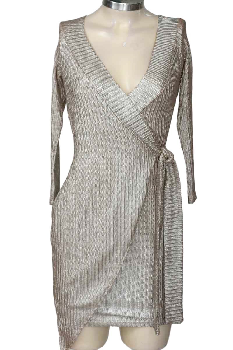 Vestido / Enterizo color Plateado - Luxxel