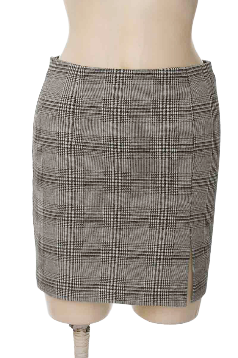 Falda color Gris - Stradivarius