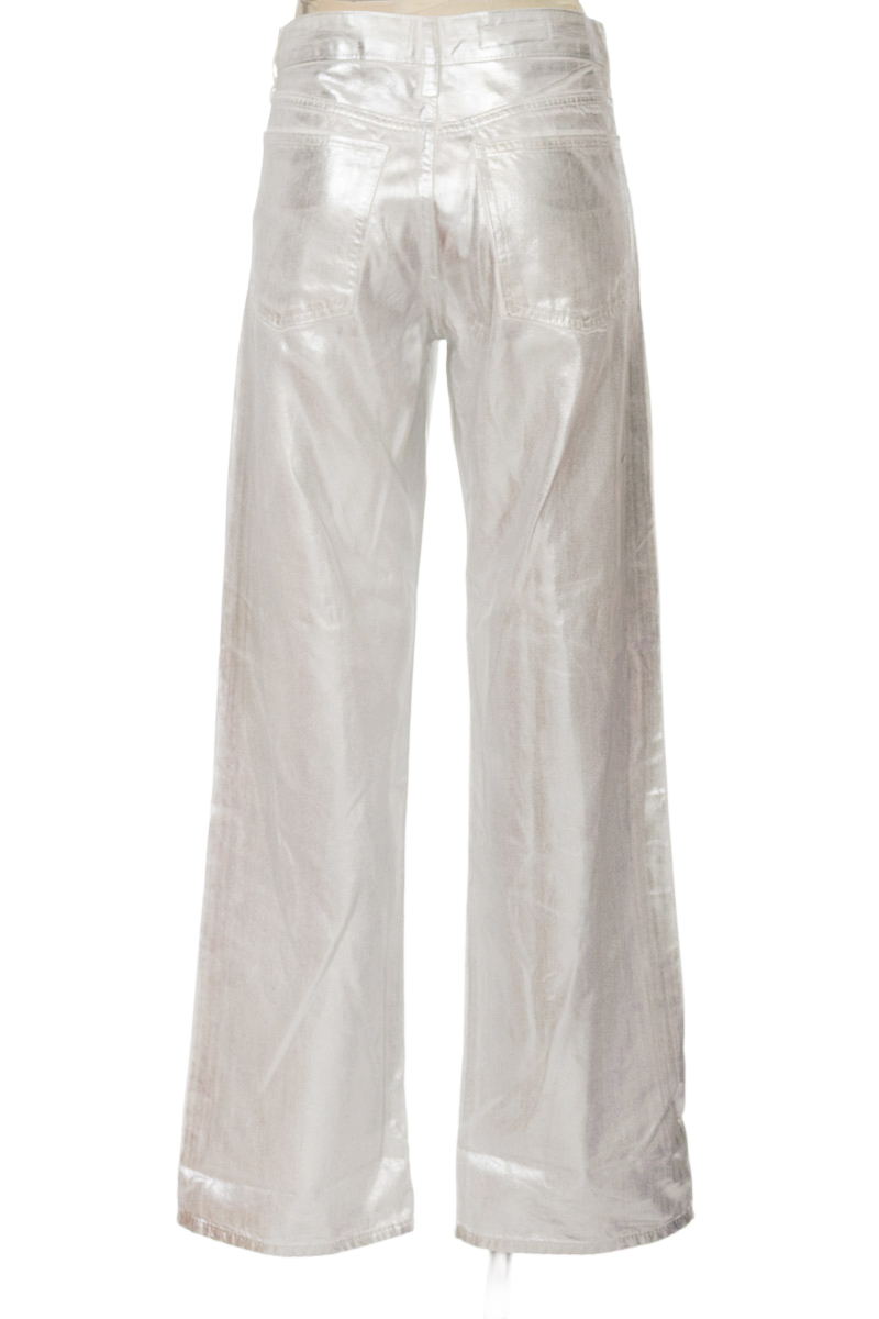 Pantalones color Plateado - Zara