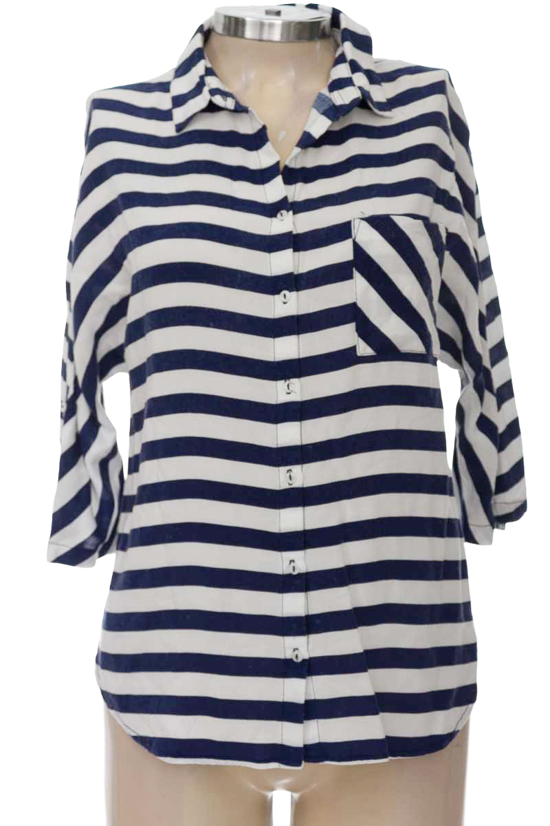 Blusa color Azul - Zara