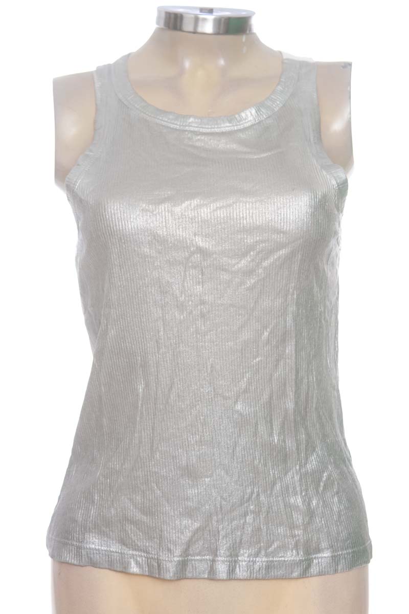 Top / Camiseta color Plateado - MNG