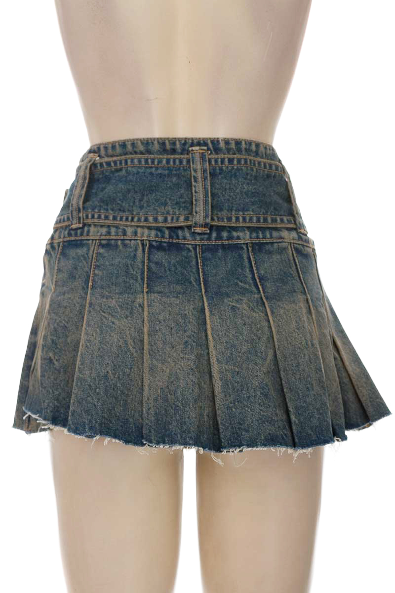 Falda color Azul - Stradivarius