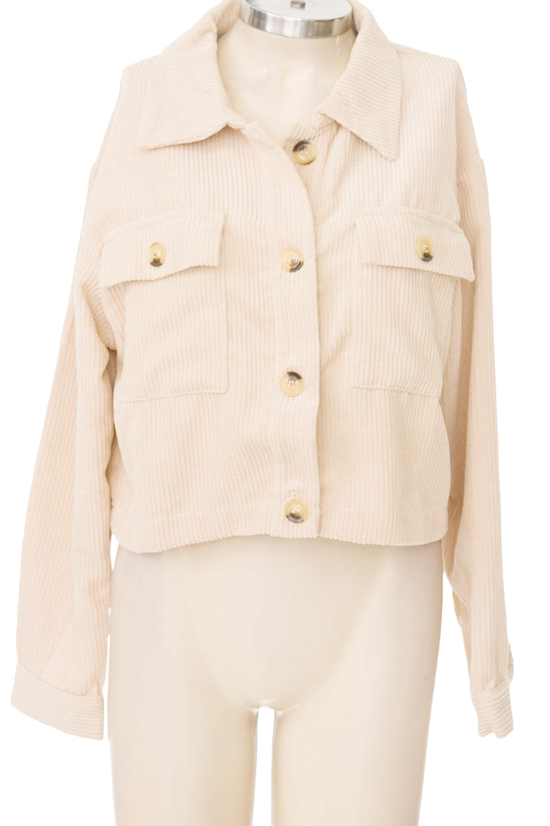 Chaqueta / Abrigo color Beige - Shein