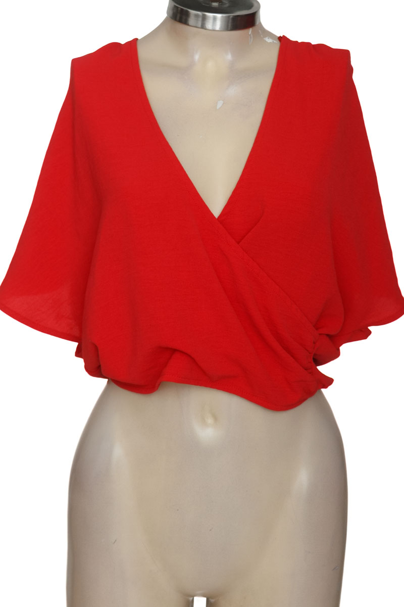 Blusa color Rojo - Zara