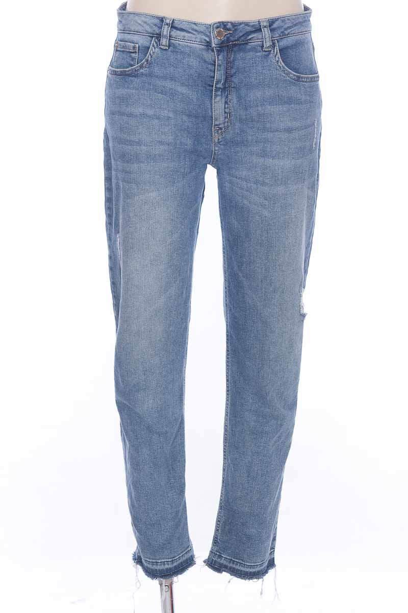 Pantalon Naf Naf Vert D'eau Taille 42 - Coupe Fuselée, Neuf Avec étiquettes