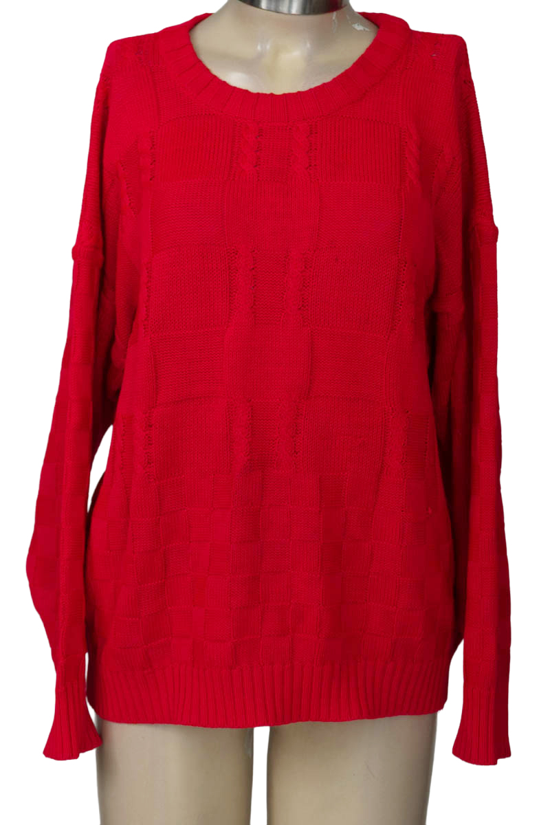 Sweater color Rojo - Closeando