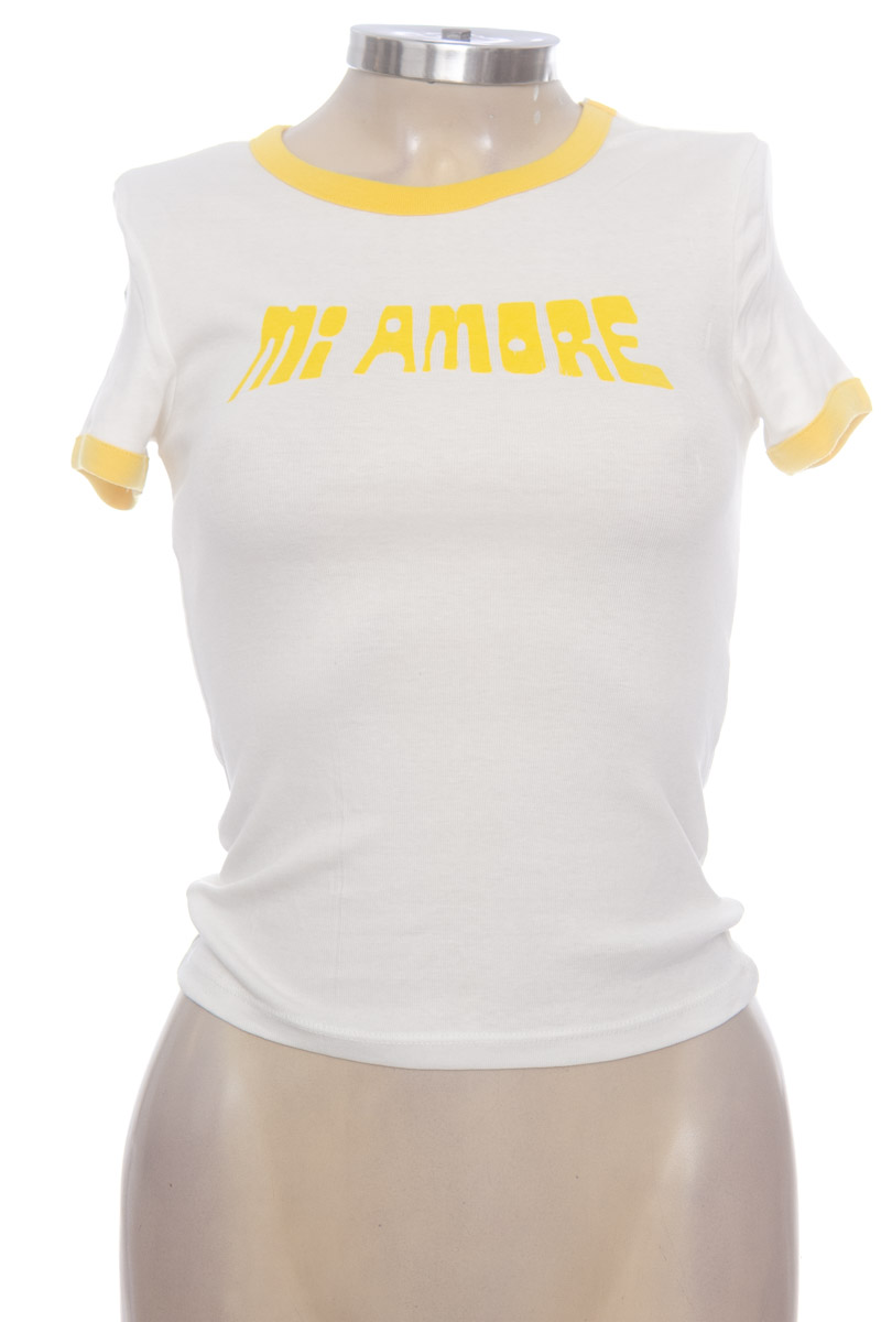 Top / Camiseta color Blanco - Divided by H&M