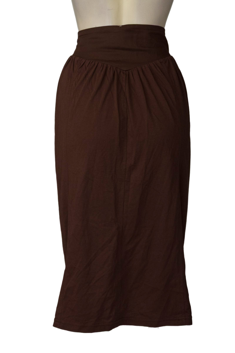 Falda color Café - Zara