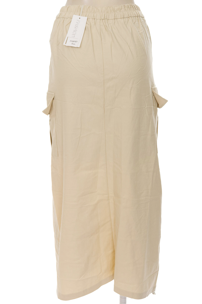 Falda color Beige - Fashion Paris