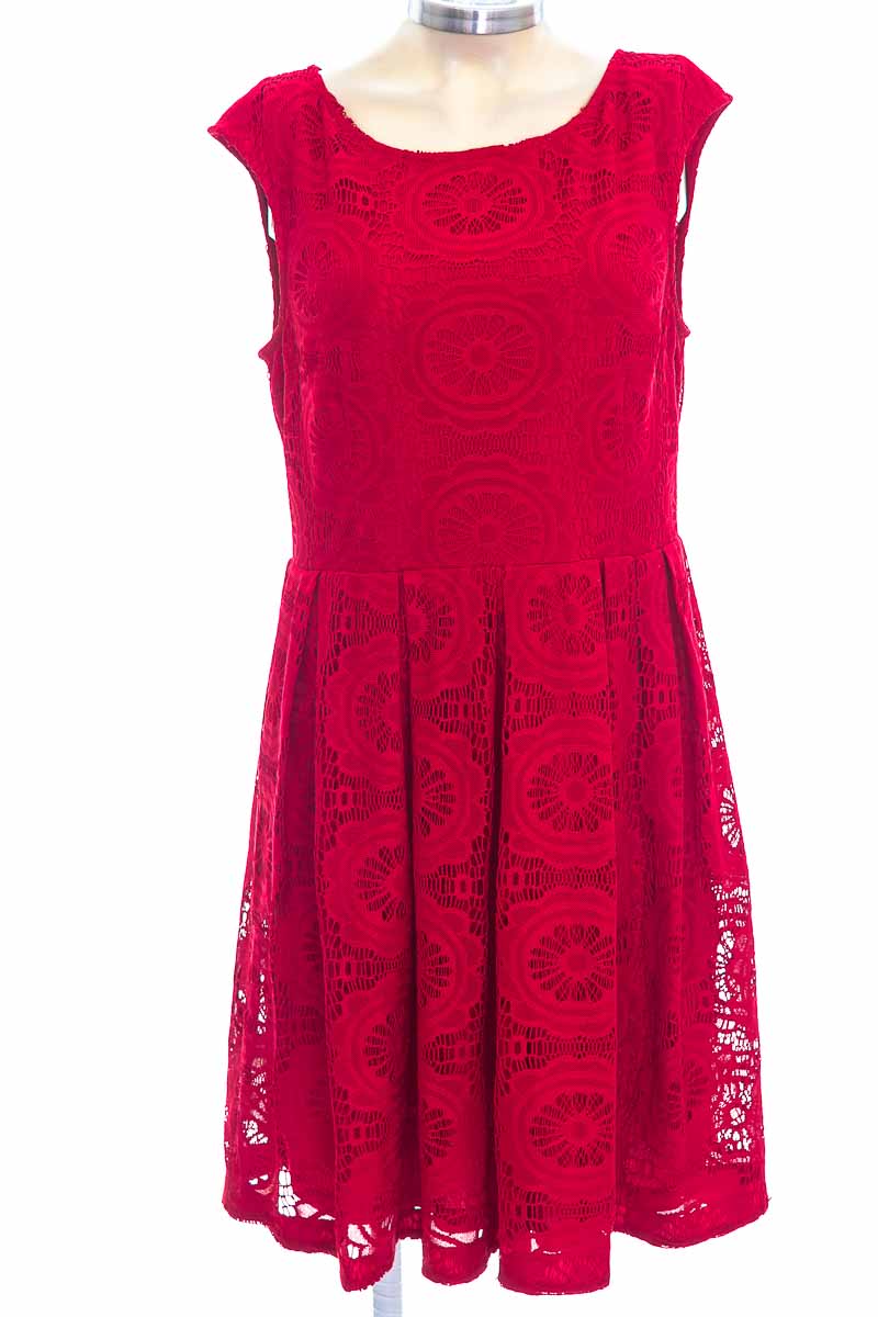 Londres Times Vestido Midi De Talla Grande Para Dominican Republic