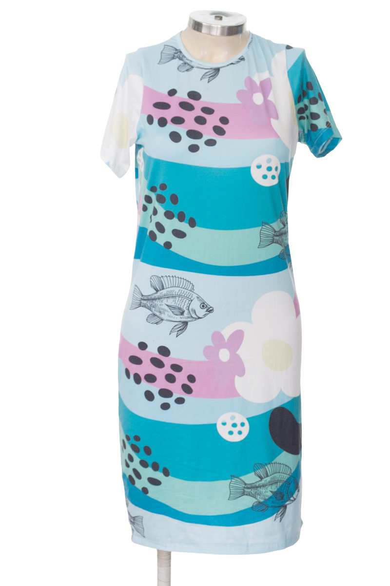 Vestido / Enterizo color Azul - Sandía