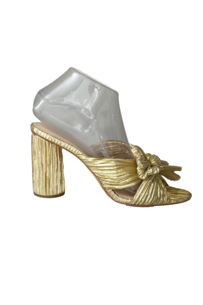 Zapatos color Dorado - Loeffler Randall